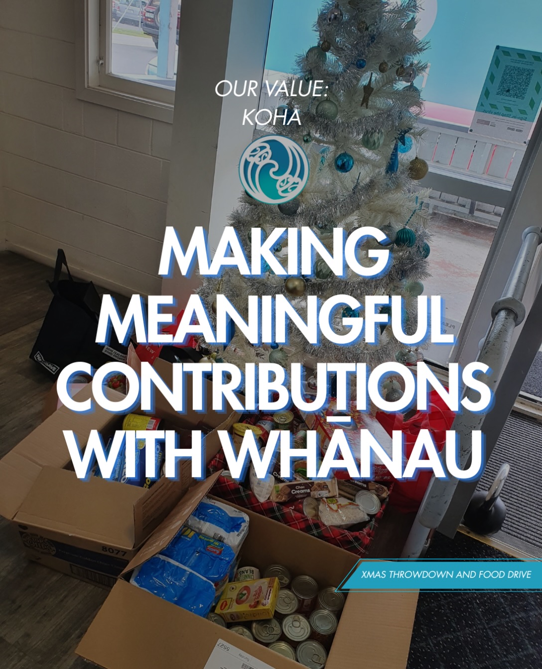 What it’s really all about …..

KOHA: Making meaningful contributions with whānau 

He Tangata, he Tangata, he Tangata

It’s your reaction once you realise we’re not like ‘normal’ gyms
📸 - Taken during a Christmas food drive fundraiser. 2024