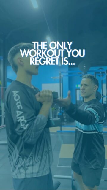 Any regrets in the past week? 

Come down and try a class, you won’t want to miss another one! 

Stay on track - Send this to a mate as a friendly reminder 🤭🤣

#hauora #nzgym #whānau #ﬁtness #motivation