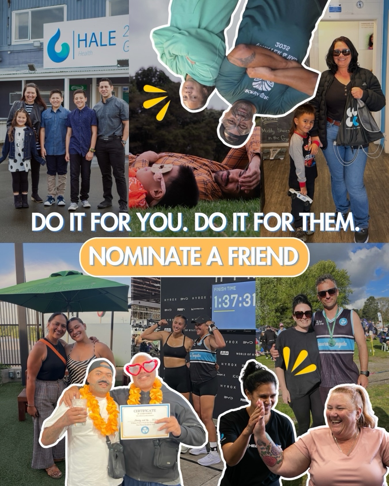 🔥 KNOW SOMEONE WHO DESERVES A SPONSORED 6-WEEK HEALTH & FITNESS CHALLENGE? 🔥

Sometimes all someone needs is an opportunity, and someone who believes in them! 💙

Thanks to some incredible local businesses who believe in our kaupapa, we’re giving deserving people the opportunity to take part in our Te Pae Ora 6-Week JUST MOVE IT Challenge! 🙌

And we’re making sure the support doesn’t stop after six weeks!

💙 $328 sponsored by local businesses
💙 $328 matched by Hauora Tangata in continued hauora support AFTER the Challenge

🔥 THAT’S $656 INVESTED IN SOMEONE’S HEALTH & WELLBEING!

A massive mihi to our amazing sponsors:

🤝 MobiComm
🤝 McCaw Lewis
🤝 McLuskie Dalziel Lawyers
🤝 FV Design and Build

This is about more than six weeks. It’s about creating lasting change!

💙 WHO WOULD YOU NOMINATE?

Maybe it’s someone who’s always putting everyone else first. Someone who’s been wanting to make a change but hasn’t known where to start. Or someone who simply deserves the opportunity to focus on themselves.

👇 Tag or nominate someone below who you believe deserves this opportunity! Or send us a private message with your nomination.

No fitness experience needed. Just a willingness to give it a go! and we’ll support them every step of the way! 💙

🔥 TE PAE ORA! JUST MOVE IT CHALLENGE!

📍 Hauora Tangata, Hamilton
📅 Starts 17 October 2026

He tangata ora, he hapori ora 💙